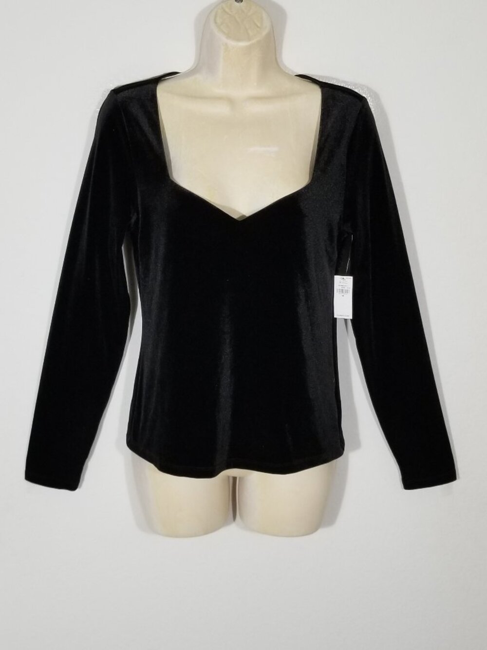 OLD NAVY Fitted Velvet Top 7074E2M